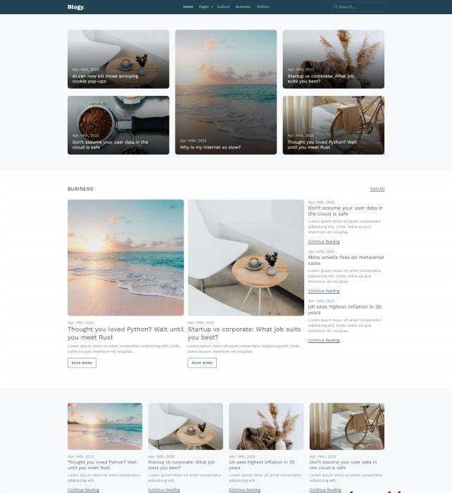 HTML5博客资讯新闻分享网站模板 - 创梦DreamCreation知识站