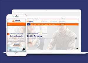 宽屏商业咨询类公司网站模板 - 创梦DreamCreation知识站