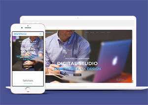 简洁网页设计工作室网站模板 - 创梦DreamCreation知识站