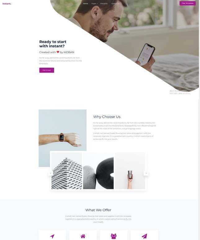 HTML5个性创意设计公司网站模板 - 创梦DreamCreation知识站