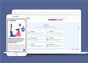 网络数字营销公司网页模板下载 - 创梦DreamCreation知识站
