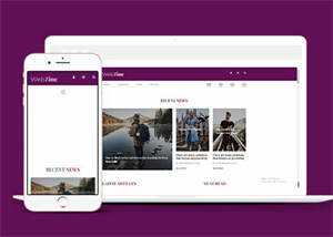 简洁新闻资讯播报网站模板源码 - 创梦DreamCreation知识站