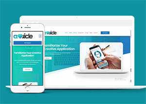 绿色APP创意设计网站模板源码 - 创梦DreamCreation知识站