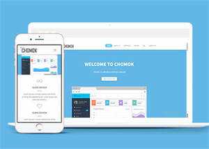 天蓝色CRM管理系统网站模板下载 - 创梦DreamCreation知识站