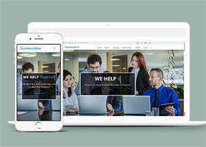 CSS3动画商务展会企业模板下载 - 创梦DreamCreation知识站