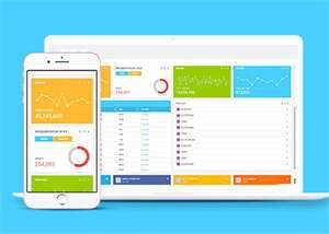 蓝色后台数据管理网站模板下载 - 创梦DreamCreation知识站