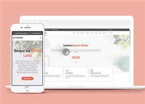 简约营销业务展示响应式网页模板 - 创梦DreamCreation知识站