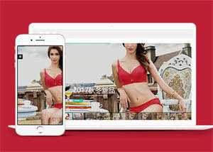 宽屏内衣服饰服装类网站前端模板 - 创梦DreamCreation知识站