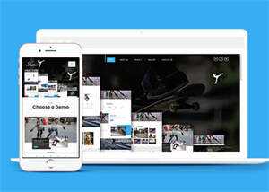 大气简约轮滑培训公司网站模板 - 创梦DreamCreation知识站