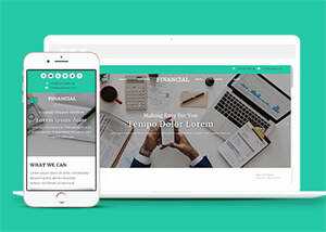 蓝色美元外汇金融网站模板源码 - 创梦DreamCreation知识站