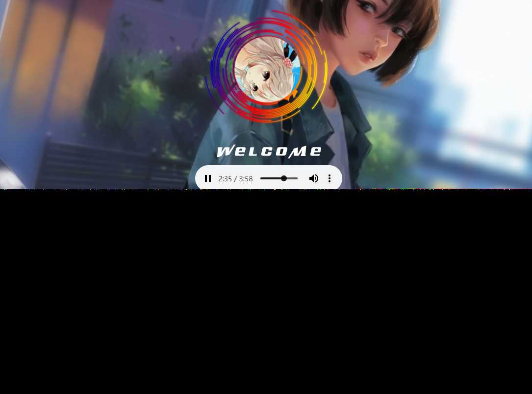 非常漂亮的一款html引导页导航网站旋转头像变幻背景单页源码 - 创梦DreamCreation知识站