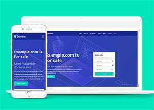 宽屏域名服务代理商HTML5模板下载 - 创梦DreamCreation知识站