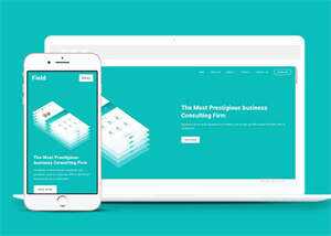 宽屏商业咨询公司网站模板下载 - 创梦DreamCreation知识站