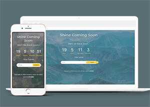 背景图倒计时网站模板源码下载 - 创梦DreamCreation知识站