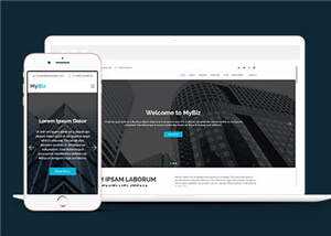 商务代理项目服务响应式网页模板 - 创梦DreamCreation知识站