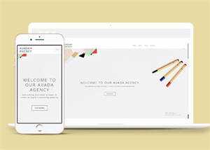 响应式极简4A广告公司企业模板 - 创梦DreamCreation知识站