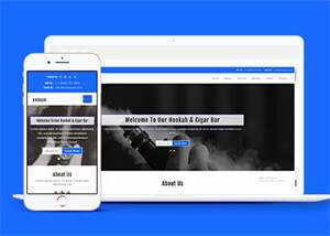 宽屏雪茄烟草公司网站模板下载 - 创梦DreamCreation知识站