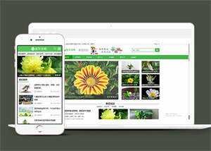 响应式花卉养殖资讯类前端模板 - 创梦DreamCreation知识站