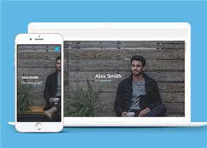 个人职业技能工作经历响应式网页模板 - 创梦DreamCreation知识站