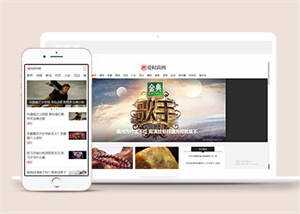 新闻资讯时尚杂志类网站模板源码 - 创梦DreamCreation知识站