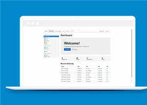 通用响应式Bootstrap后台源码模板下载 - 创梦DreamCreation知识站