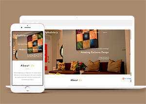 宽屏室内设计视差网站模板下载 - 创梦DreamCreation知识站