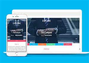 宽屏多彩时尚商务网站模板下载 - 创梦DreamCreation知识站