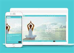 简洁功夫瑜伽健身网站模板源码 - 创梦DreamCreation知识站