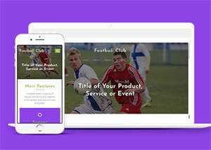 绿色足球竞技俱乐部网站模板 - 创梦DreamCreation知识站