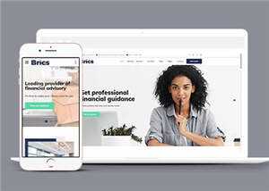 公司财务咨询网站模板下载 - 创梦DreamCreation知识站