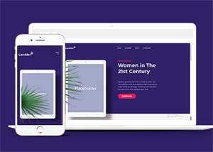 响应式电子书企业官网网站模板 - 创梦DreamCreation知识站