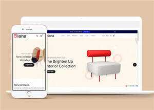 宽屏环保家具公司网站模板下载 - 创梦DreamCreation知识站