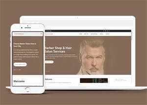明星御用发型师网站模板下载 - 创梦DreamCreation知识站