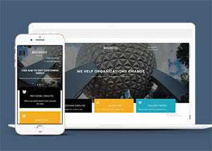 侧边隐藏菜单设计网站模板下载 - 创梦DreamCreation知识站