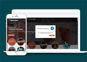 响应式鸡尾酒公司网站模板 - 创梦DreamCreation知识站