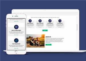 保险公司官方HTML网页模板下载 - 创梦DreamCreation知识站