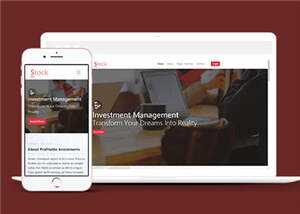 简洁股票金融分析团队HTML网页模板下载 - 创梦DreamCreation知识站