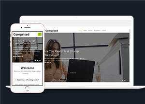 宽屏企业合作商务展示源码模板下载 - 创梦DreamCreation知识站