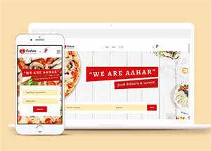 响应式大气美食披萨网站模板 - 创梦DreamCreation知识站