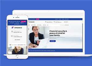 响应式理财产品公司HTML网页模板下载 - 创梦DreamCreation知识站