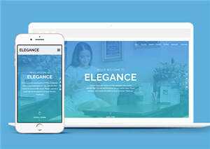 简洁服务展示动态公司响应式网页模板下载 - 创梦DreamCreation知识站