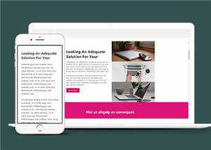 简洁商务创造营销服务响应式网页模板下载 - 创梦DreamCreation知识站