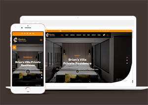 宽屏室内装饰设计公司网站模板 - 创梦DreamCreation知识站