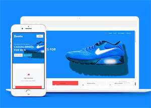 耐克品牌鞋商城类网站模板源码 - 创梦DreamCreation知识站