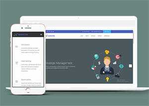 简洁项目外包企业网站模板下载 - 创梦DreamCreation知识站