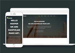 宽屏企业创意营销动态响应式网站模板下载 - 创梦DreamCreation知识站