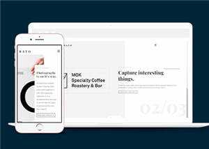 宽屏创意展示动态响应式网站模板下载 - 创梦DreamCreation知识站