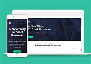 简洁数据挖掘分析网站模板下载 - 创梦DreamCreation知识站