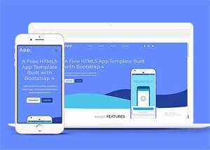 Bootstrap4手机APP网站模板源码 - 创梦DreamCreation知识站