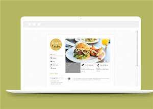 简洁快餐店源码模板下载 - 创梦DreamCreation知识站